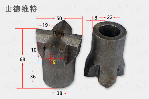 50十字型硬质合金乐动(中国)头图片